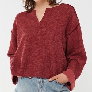 Urban Outfitters Jax Notch Neck Sweater